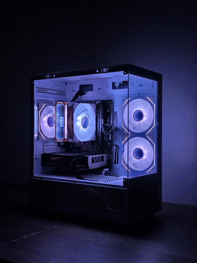 White RTX 3070 Gaming PC┃Ryzen 5 5600┃16GB DDR4┃WIFI + Bluetooth - Default Title