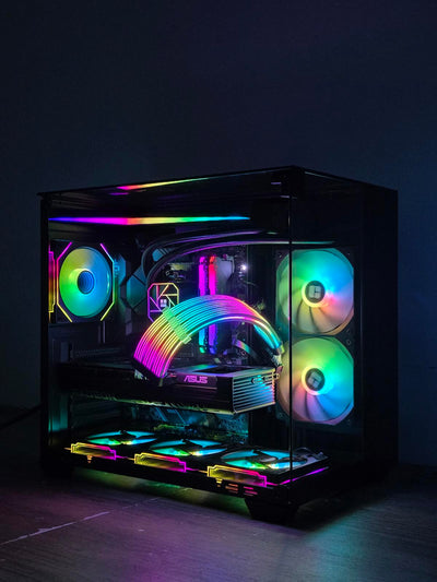 RX 9070 XT Gaming PC┃Ryzen 7 5800X3D┃64GB 3200MHZ┃1TB NVMe - Default Title