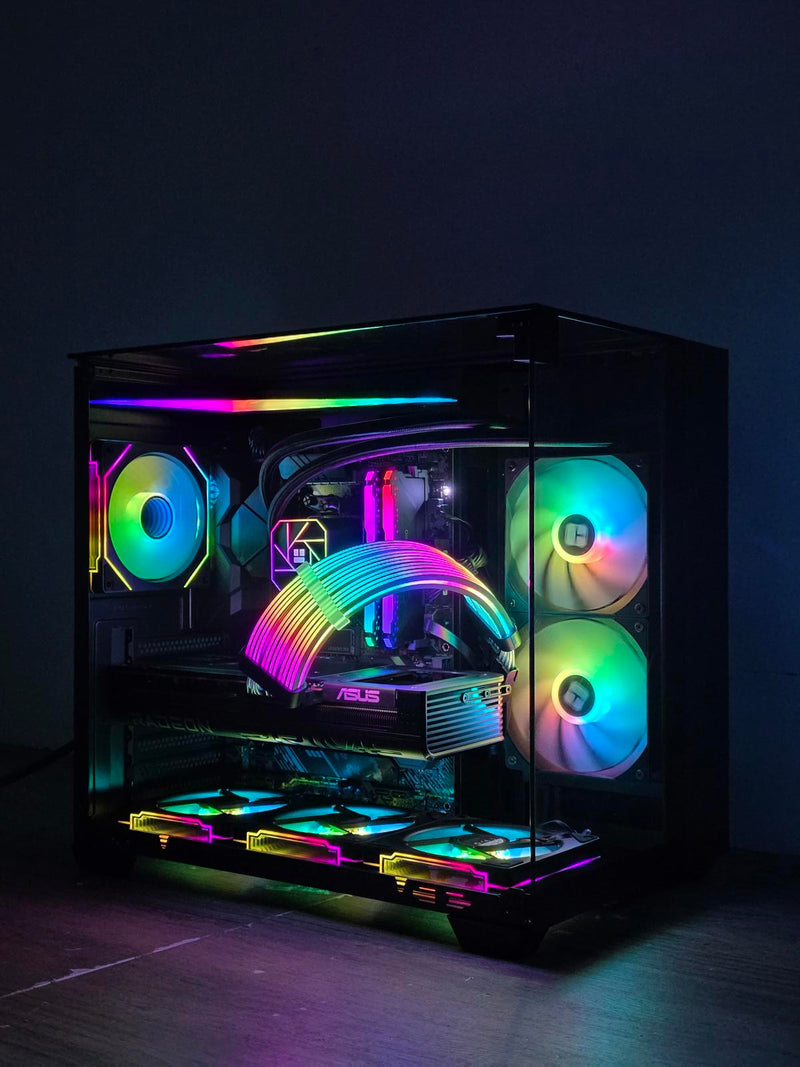 High-End|RX 9070 XT Gaming PC┃Ryzen 7 5800X3D┃64GB 3200MHZ┃1TB NVMe