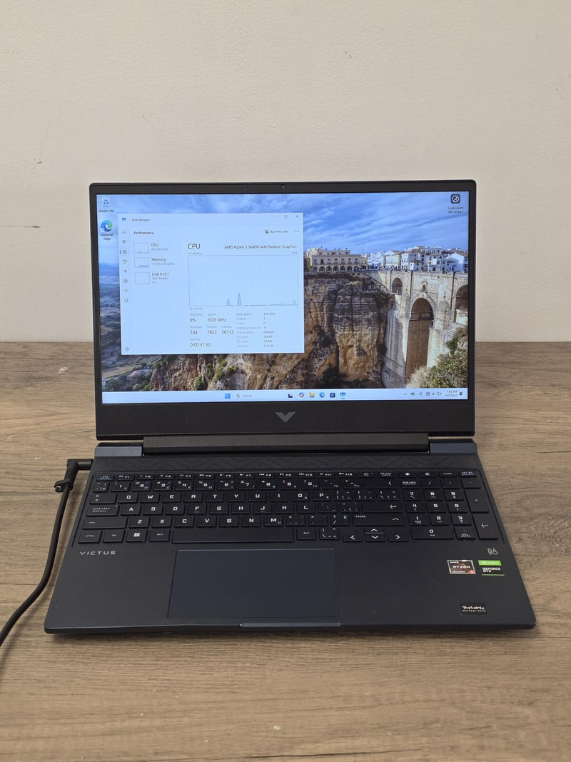 Laptop|RTX 1650 Gaming Laptop┃Ryzen 5 5600H┃512GB SSD┃16GB DDR4 3200MHZ